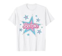 Barbie - Logo vintage con stelle Maglietta