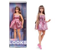 Barbie Looks Doll, Collectible No. 24 with Brown Hair and Modern Y2K Fashion, Sh