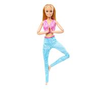 Barbie Made to Move Bambola Yoga con Abiti