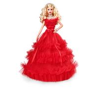 Barbie Magia delle Feste 2018 Bambola Bionda da Collezionare per Natale, FRN69