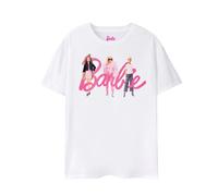 Barbie Maglietta Bambole Logo Donna (NS7612)