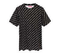 Barbie Maglietta Oversize Stampa su intera superficie Logo Donna (NS7373)