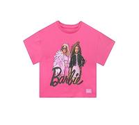 Barbie Maglietta Ragazze | Ragazze Rosa Magliette | Vestiti Barbies per Bambine | Merchandising Ufficiale | 7-8 Anni