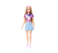 Barbie - Malibu, Bambola con Outfit Rimovibile e Accessori Inclusi tra Cui Gli Occhiali da Sole, Look Ispirato alla Serie Mysteries: Beach Detectives, Giocattolo per Bambini, 3+ Anni, JFV63