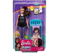 Barbie Mattel FHY97 - Playsets Surtidos con Muñecas Skipper Babysitters, Multicolor