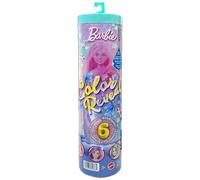 Barbie Mattel JFV58 Color Reveal Sirena, 3 sacchetti a sorpresa, 4 accessori, ca
