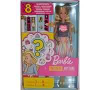 Barbie Carriere con Abiti A Sorpresa, Bambola Bionda con 2 Vestiti e Accessori da Scoprire, per Bambini 3+ Anni, GFX84