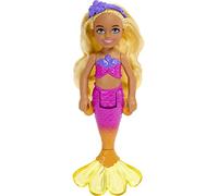 Barbie Dreamtopia Chelsea Mermaid Small Doll with Removable Hair Accessory, Wavy