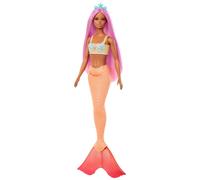 Barbie Mermaid Dolls with Fantasy Hair and Headband Accessories, Mermaid Toys wi