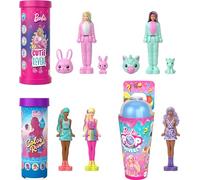 Barbie Mini BarbieLand Reveal Dolls 5-Pack, bambole da 1,5 pollici con unboxing a sorpresa, diverse rivelazioni (gli stili possono variare), JCB27