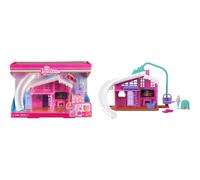 Barbie Mini Land Boll House Set Mini Dreamhouse con mobili e accessori per bambole a sorpresa da 1,5 pollici pi ascensore e piscina (gli stili posso