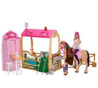 Mattel HXJ44 Barbie - The Great Horse Chase: Ranch dei Sogni