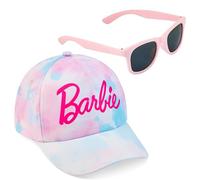 Barbie Occhiali da Sole Bambina UV400 e Regolabile Cappelli con Visiera Set
