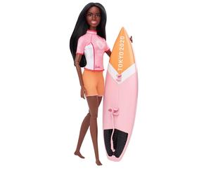 Barbie Olympic Games Tokyo 2020 Surfer Doll with Surf Uniform, Tokyo 2020 Jacket