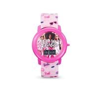 Barbie Orologio digitale Friends con cinturino Doodle, rosa, Classico