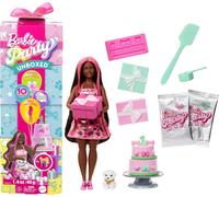 Barbie Party Unboxed Compleanno del Cane Bambola Playset per Bambini