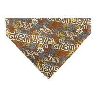 Barbie Pet Bandana Barbie Ken Text Logo and Icons Brown Multi Color Slip On Coll