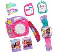 Barbie Photo Filter Play Camera and Play Smart Watch Set with Lights and Sounds, Pretend Play, Kids Toys for Ages 3 Up by Just Play