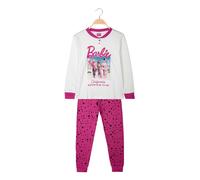 Barbie Pigiama lungo da bambina in cotone interlock