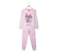 Barbie Pigiama lungo da bambina in cotone interlock
