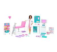 Barbie - Playset La Clinica di Barbie con Bambola Dottoressa Castana da 30.5