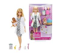 Barbie Playset Pediatra con Bambola e Neonata