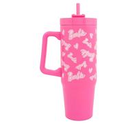 Barbie Polar Gear, bicchiere termico da 900 ml con cannuccia e coperchio, prodotto ufficiale di Polar Gear, tazza da viaggio a doppia parete in acciaio inox