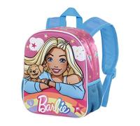 Barbie Rainbow-Zaino 3D Piccolo, Rosa, 26 x 31 cm, Capacità 8,5 L