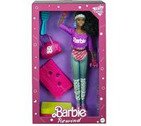 BARBIE Collezione REWIND ANNI 80 Working Out Ginnastica ORIGINALE Mattel GTJ87