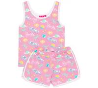 Barbie Rosa 2 pezzi asciugamano Co-ord Ragazze