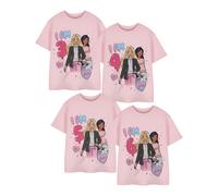 Barbie Rosa Birthday Age T-shirt a maniche corte Ragazze