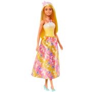 Barbie Royal Doll with Brightly Highlighted Fantasy Hair, Colorful Accessories,