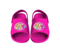 Barbie Sandali per Ragazze, Sandali Traspiranti con Punta Aperta Design Bambola, Taglia EU 24/25