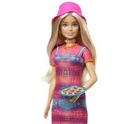 BARBIE PASSPORT ITALIA Viaggio Con PIZZA e Accessori RARA ORIGINALE Mattel HWH97
