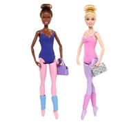 Barbie, Set di Bambole - Sala da Ballo | Bambole alla moda con tutù da danza, abbigliamento extra e accessori, dai 3 anni in su, HXC37