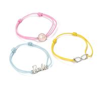 Barbie™ Set di tre braccialetti dell'amicizia, Misura unica