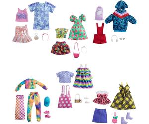 Barbie Set Moda - 2 Completi e 2 Accessori - 1 set