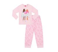 Barbie Set pigiama lungo da bambina irresistibile, colore rosa, rosa, 3-4 Years