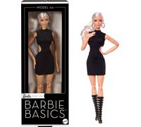Barbie Signature Basics Modello 02, bambola da collezione bionda, mini abito e s