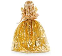 Barbie Signature Magia delle Feste 2020, Bambola da 30.5 cm Bionda con Abito Dor
