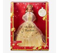Barbie Signature Magia delle Feste 2023, bambola da collezione con capelli casta