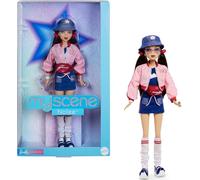 Barbie Signature - Nolee My Scene, bambola da collezione in abito ispirato agli anni 2000, set sportivo coordinato con giacca corta e scaldamuscoli, giocattolo per bambini, 6+ anni, JBH79