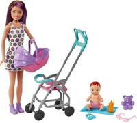 Barbie Skipper Babysitters Inc. Set Di Gioco Con La Bambola Babysitter Skipper