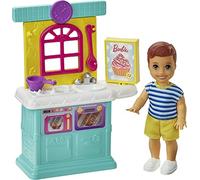 Barbie- Skipper Babysitters Playset con Mini Bambola Bebè, Cucina e Accessori, Giocattolo per Bambini 3+ Anni, GRP16