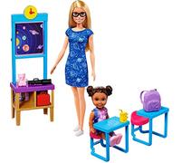 Barbie Space Discovery Dolls and Science Classroom Playset Teacher Doll