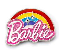 Barbie Spilla con logo arcobaleno, rosa, Misura unica, Zinco