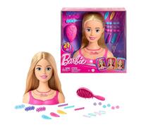 BARBIE - TESTA PER ACCONCIATURE - PARRUCCHIERA - GIOCHI BAMBINA
