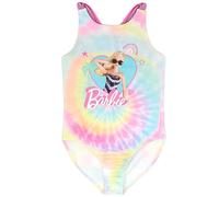 Barbie Swimsuit Girls Girls Doll Logo Tie Dye Swimming Costume 11-12 Anni