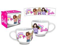 Barbie Tazza Per Bambine da 600ml Jumbo In Ceramica Idea Regalo Colazione