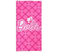 Barbie Telo Mare Microfibra Barbie Logo Scritta (140x70)